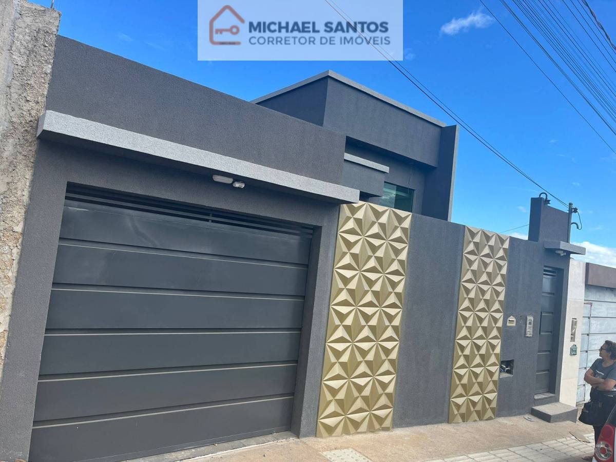 Casa nova 3 quartos com suite, Bairro Senhorinha Cairo, projeto de decoração com fino acabamento, 100% blindex, aceita financiamento, espetacular, top