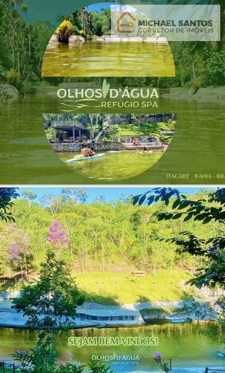 Fazenda Olhos Dágua, Itacaré - Ubaitaba, Spa day use, hotel com 4 suites a venda, 35 km de Itacaré, opções de lazer, refúgio a venda, investidor, top! - Michael o Corretor da Chapada